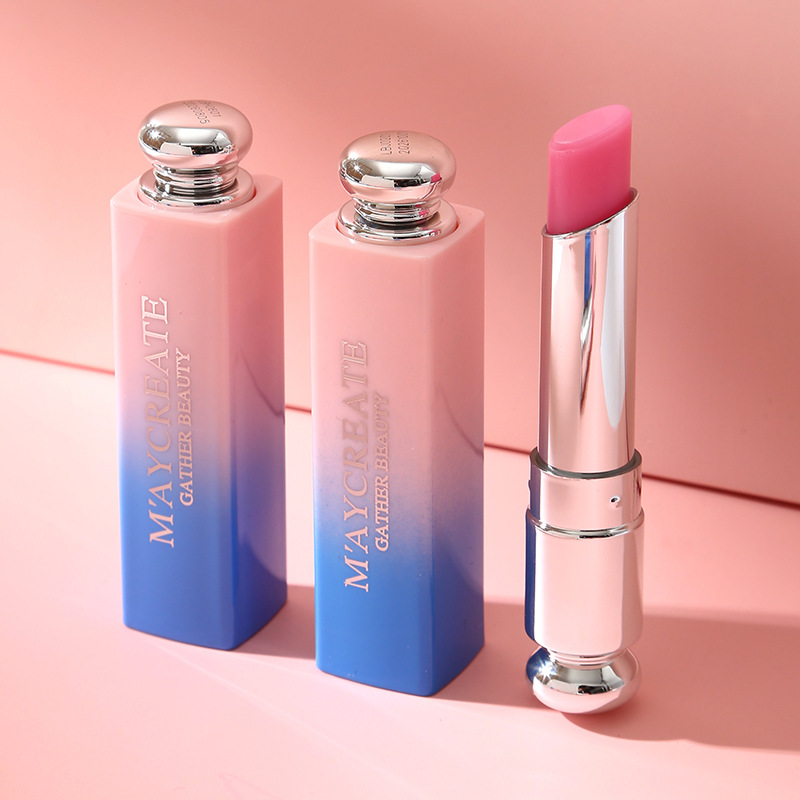 （拍1发3）M'AYCREATE健美创研滋润保湿唇膏防干裂渐变保湿唇膏