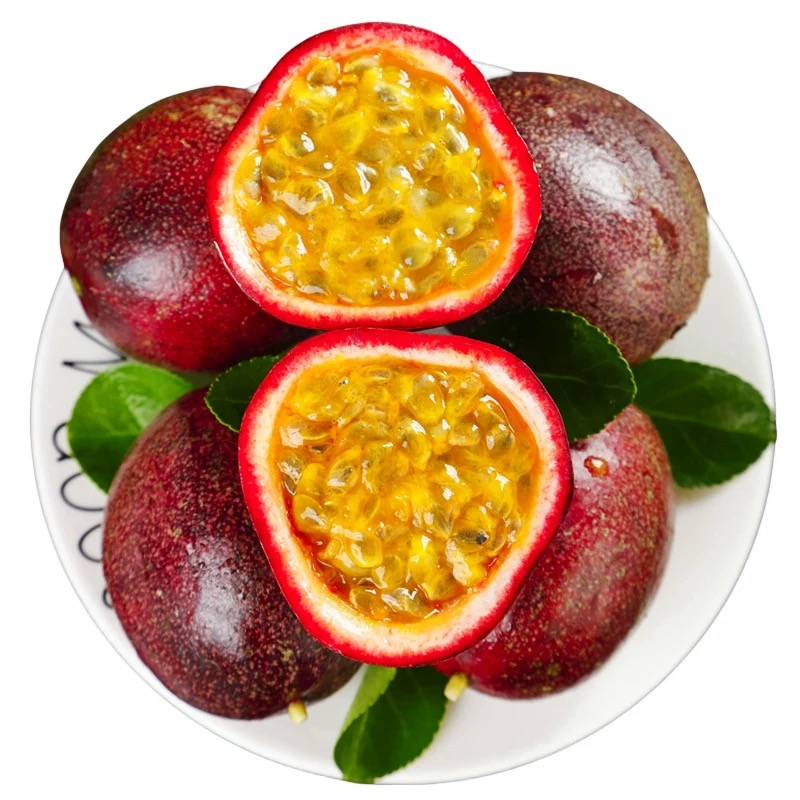 正宗云南高山紫皮百香果新鲜应季水果现摘现发产地直发直播卖货