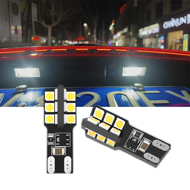 大众22 23 24 25款全新帕萨特改装led牌照灯后车牌灯泡解码不报错