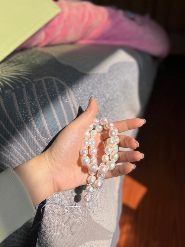 3号链接-工珍珠项链可定制多样性发一简约多层仙女清新