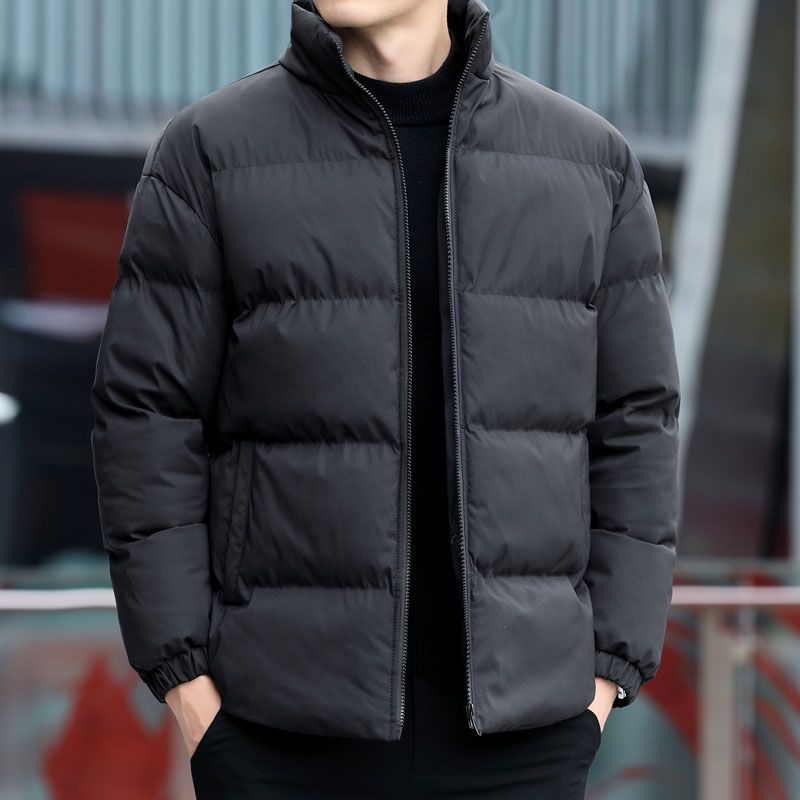 2024新款男士短款立领羽绒服羽绒服男超厚抗寒休闲羽绒服男