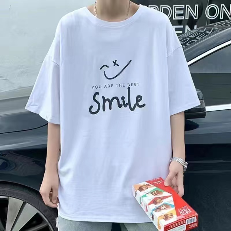 打底衫t恤纯棉百搭夏季半袖宽松中长款