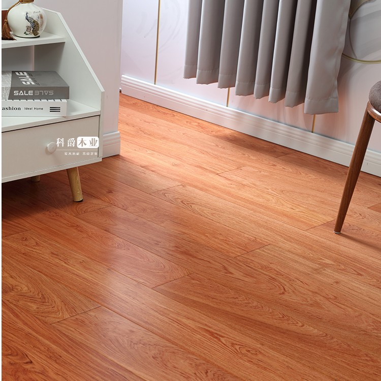 实木地板古夷苏木巴西花梨地热地暖锁扣新中式红木家用纯原木