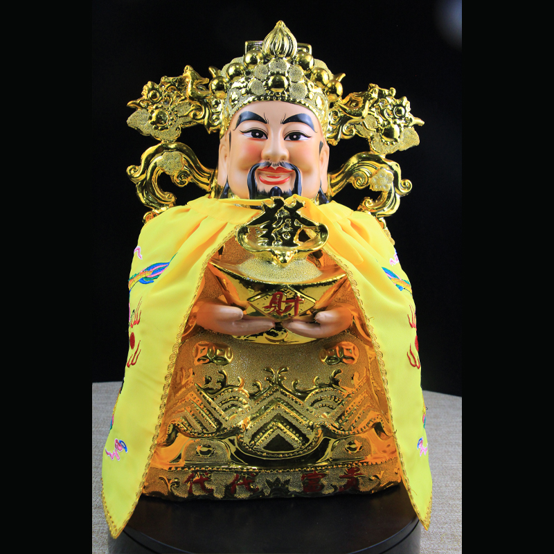 刺绣双龙风衣披风斗篷财神商店供14寸16寸18寸20寸24寸26寸像用