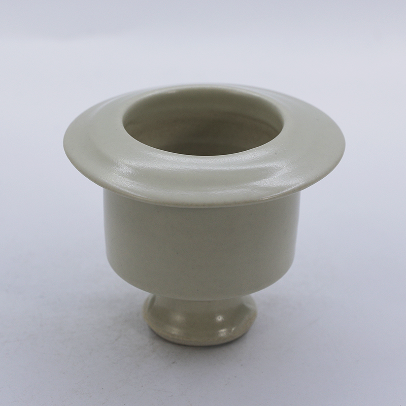 惊【限量】艺术家雷杰 玄青行炉7.5*6cm 手工陶瓷香炉摆件1865
