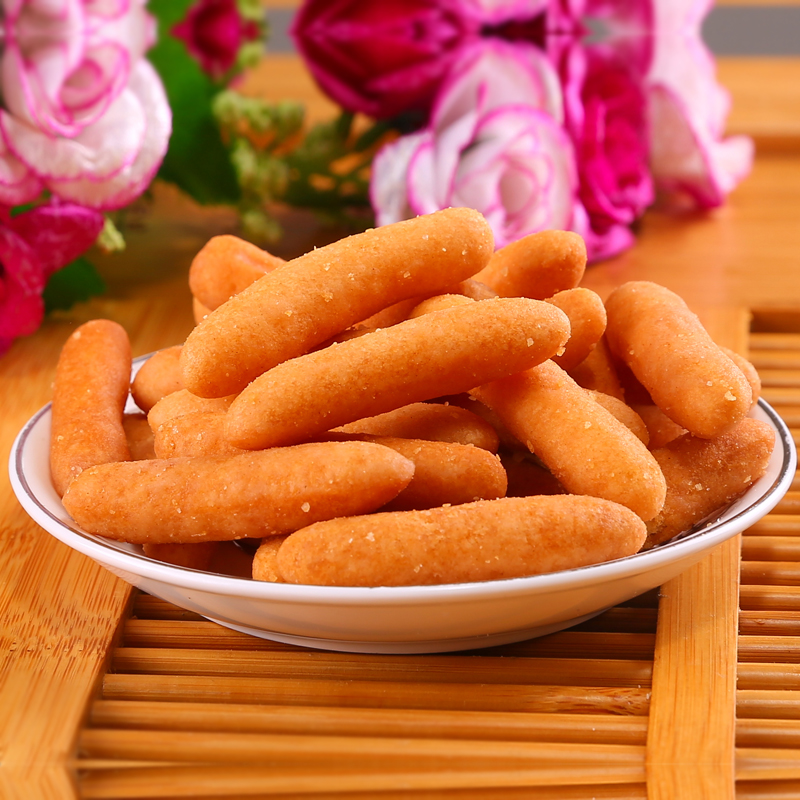 三禾北京稻香村江米条150g*3袋 传统糕点特产零食小吃酥脆可口