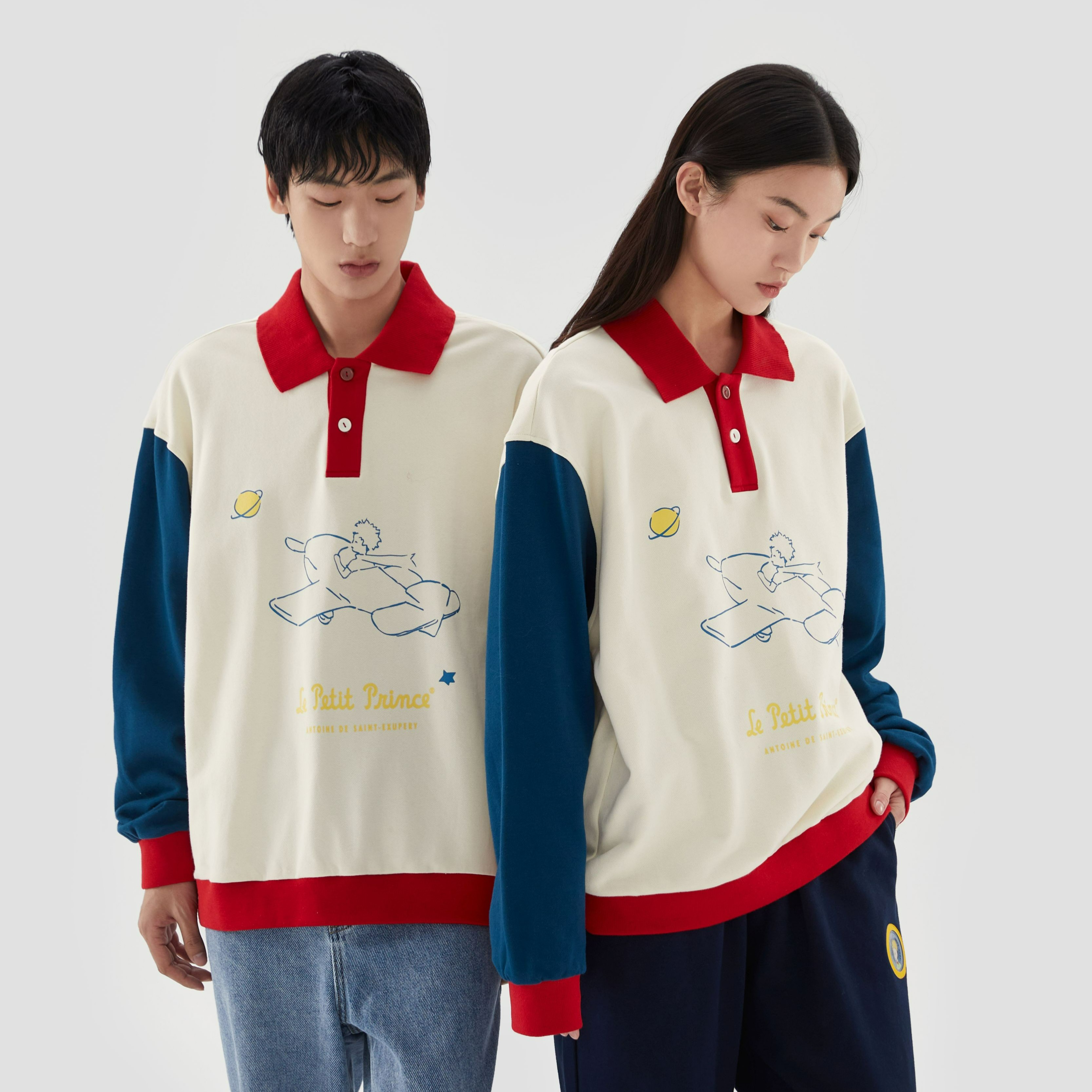 bosie22春小王子联名长袖Polo衫2210735103