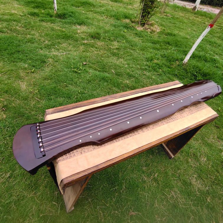 灵韵古琴，老杉木古琴，练习琴，伏羲，仲尼，混沌，落霞，，适合初学者