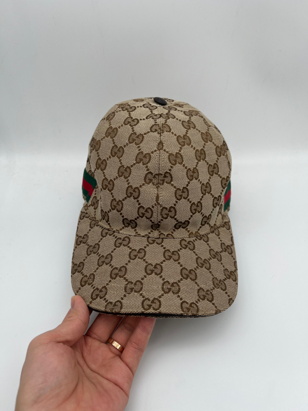 95新 GUCCI/古驰 尚奢汇中古/gucci古驰鸭舌帽