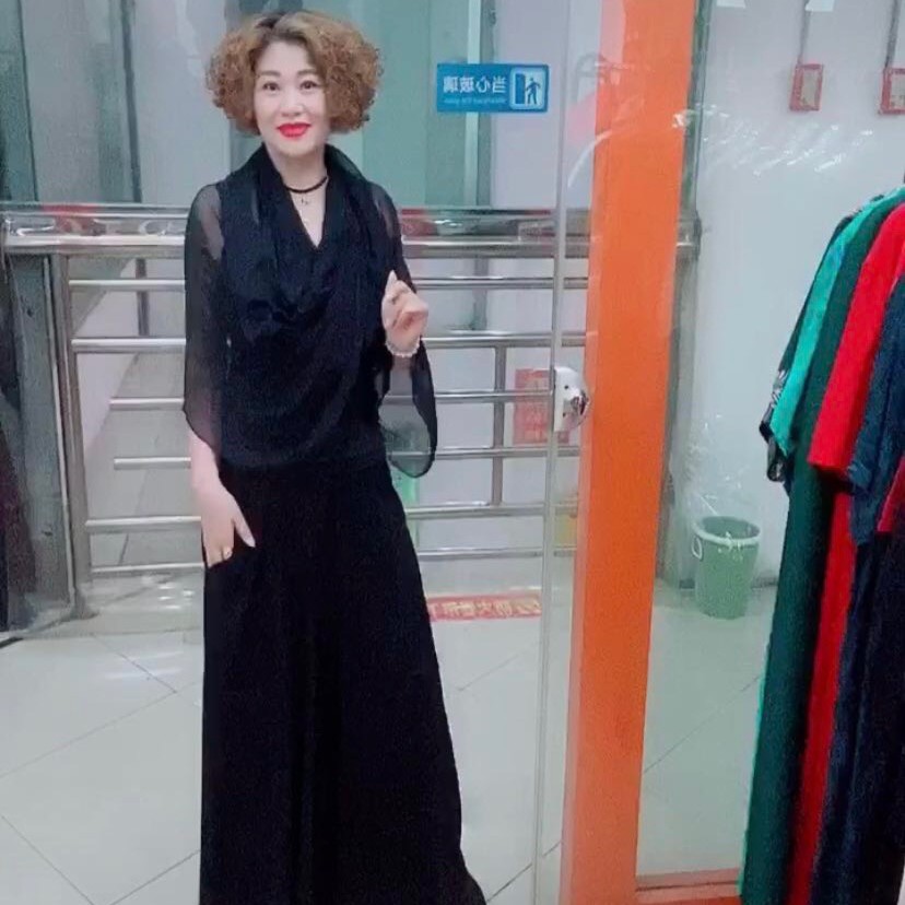 【辣妈衣柜】大牌百搭夏季阔腿大脚裤阔腿裤宽松