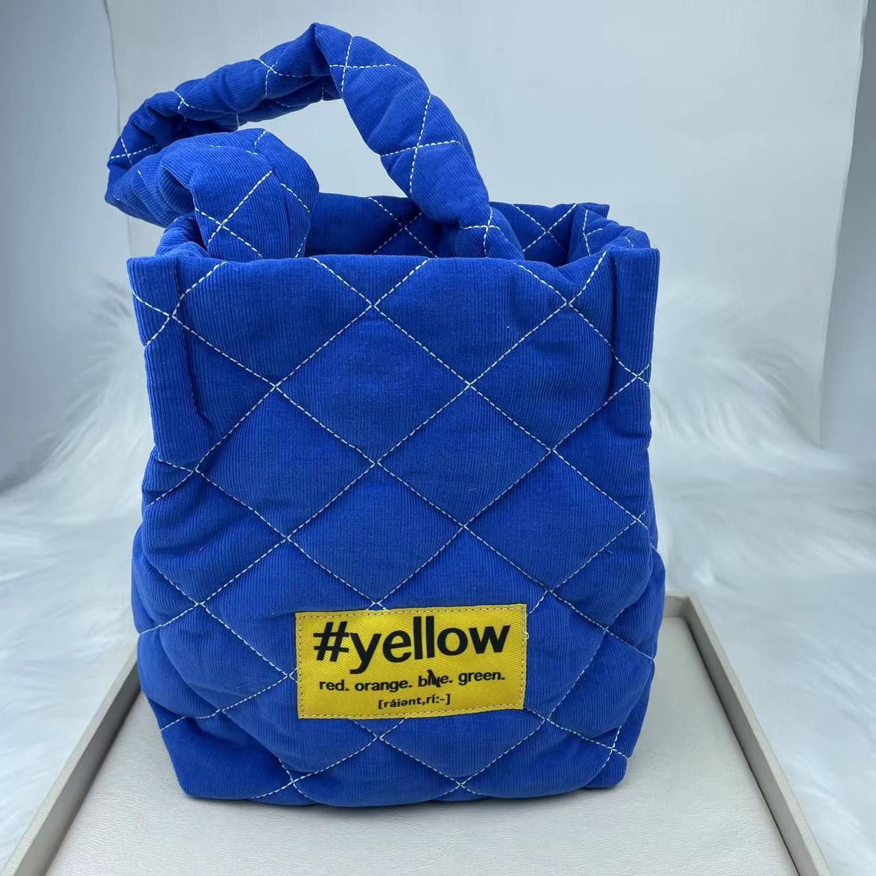  2138 GREBUTY新品小号大号面包棉单肩包包