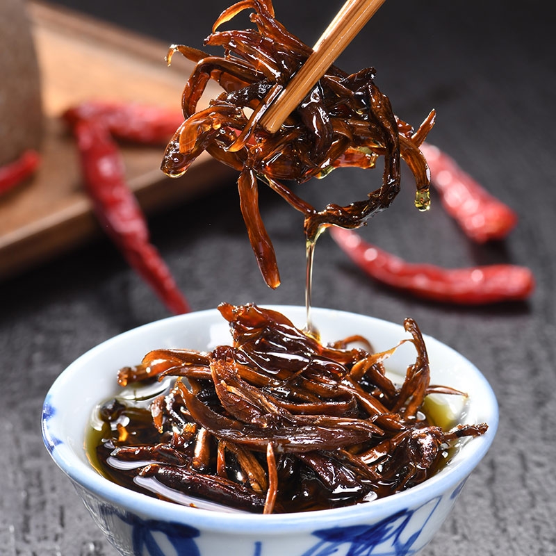 云南野生油鸡枞菌鸡棕油纯鸡枞手工炸制鸡纵菌子190g