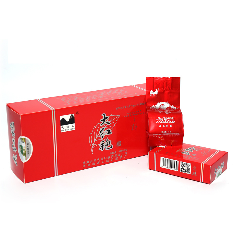 大坑口 正岩大红袍128g 烟条装 武夷山岩茶 乌龙茶 口粮茶