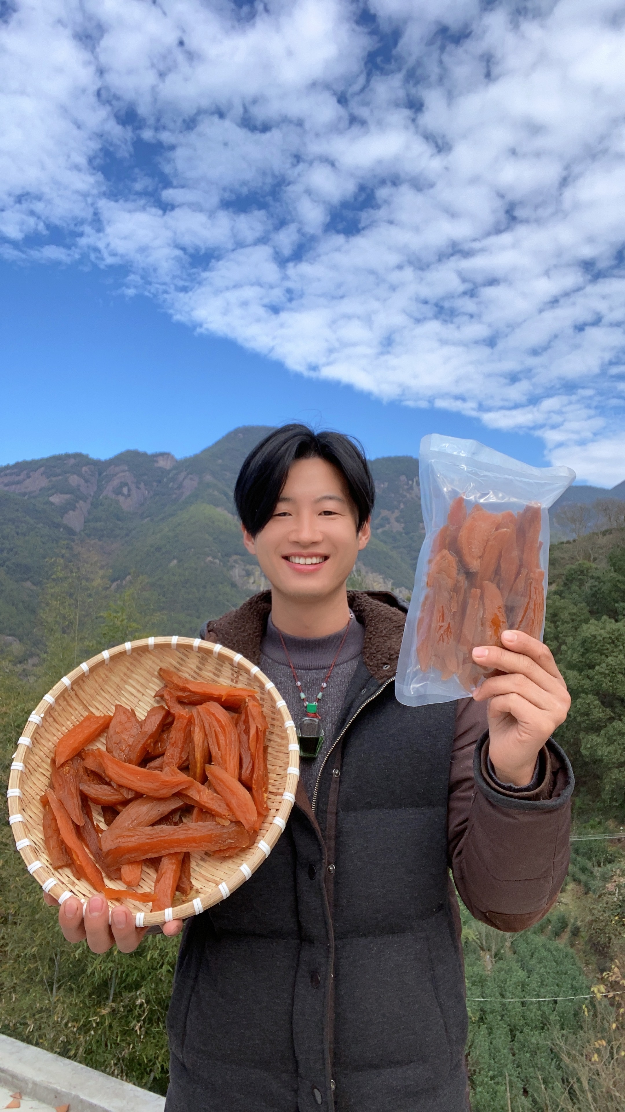 楚过寒 无添加 原滋原味 红薯条 400克