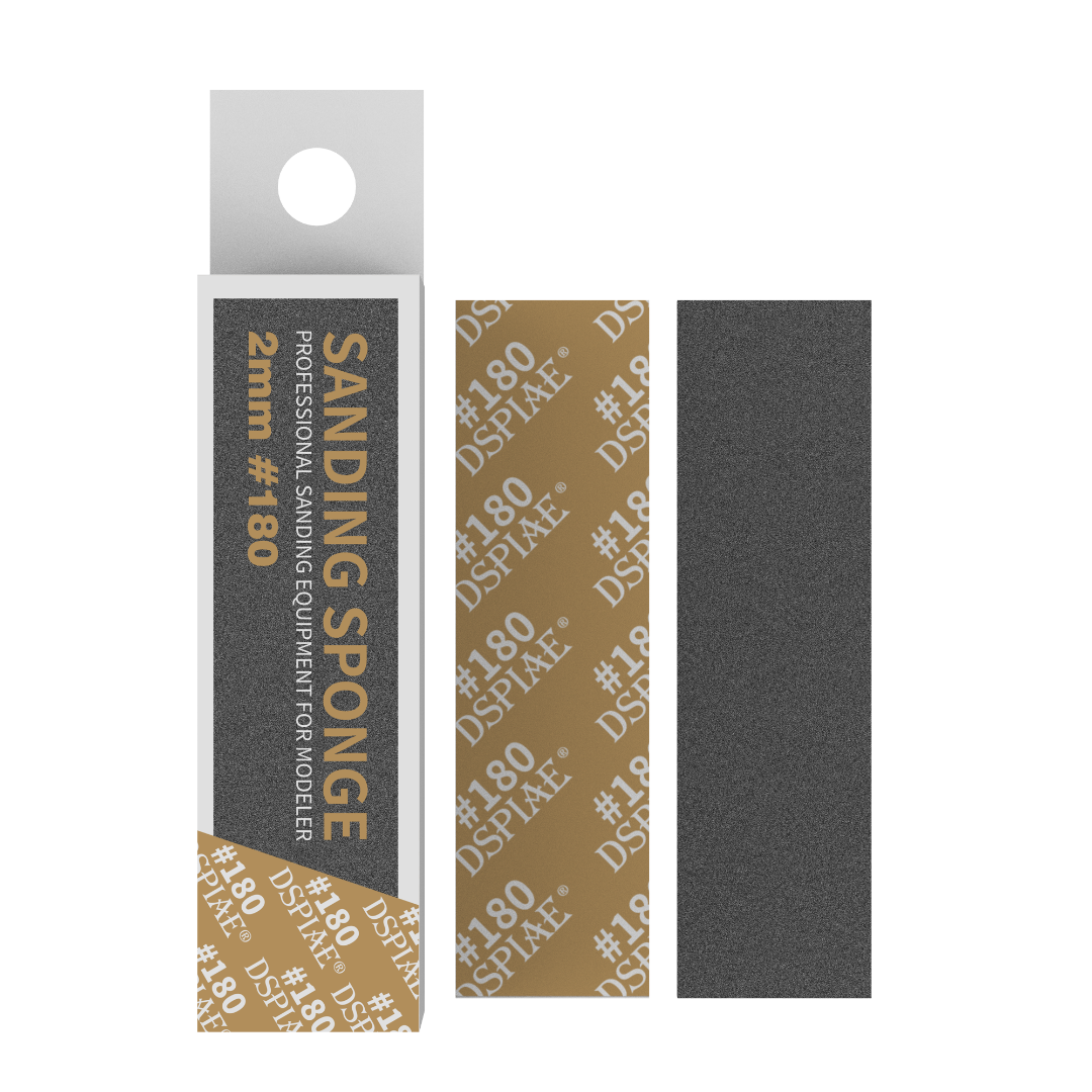  DSPIAE迪斯派 海绵砂纸5片装）模型工具拼装水口抛光磨块多种厚度