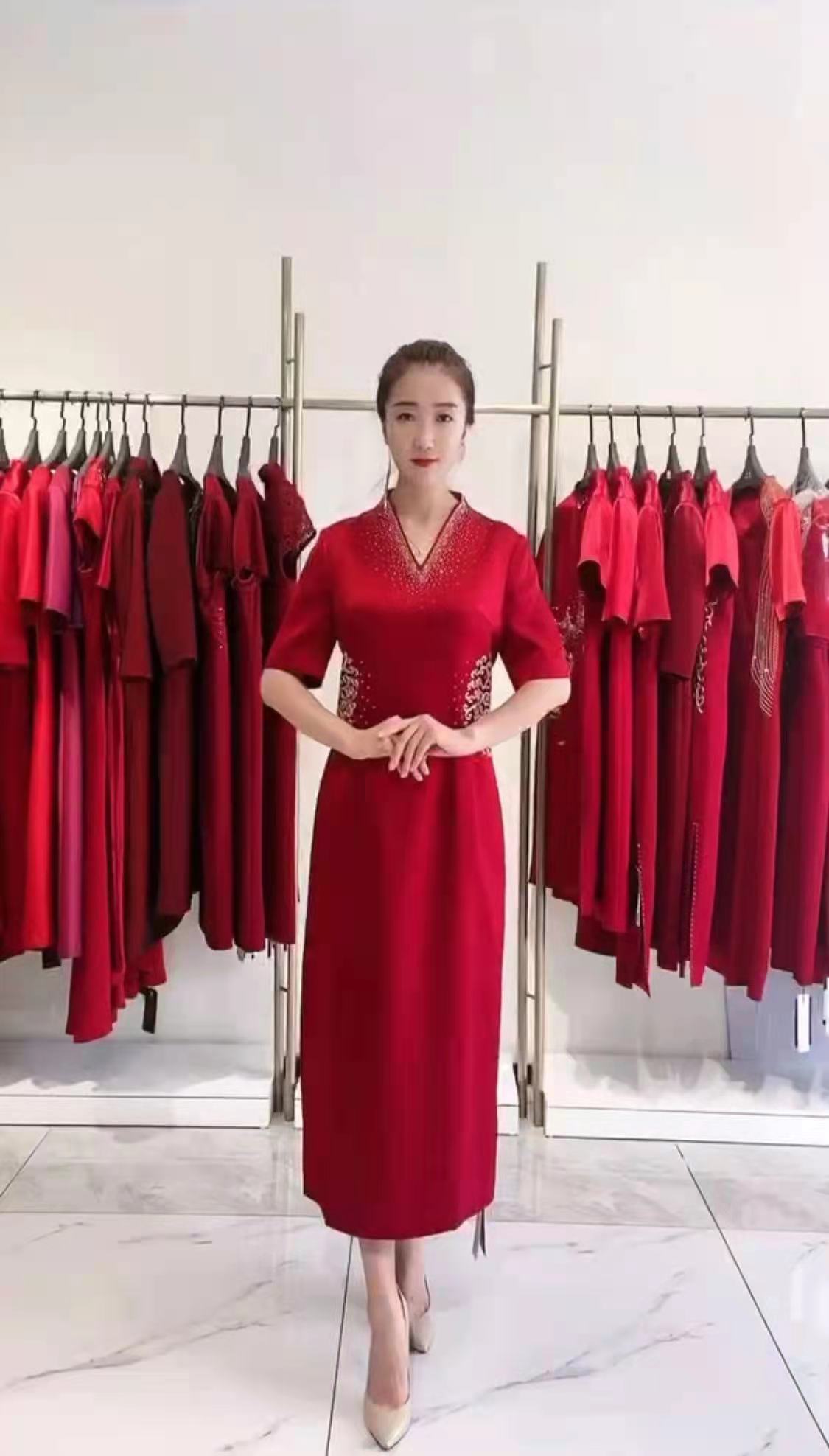 吉祥如意礼服9035