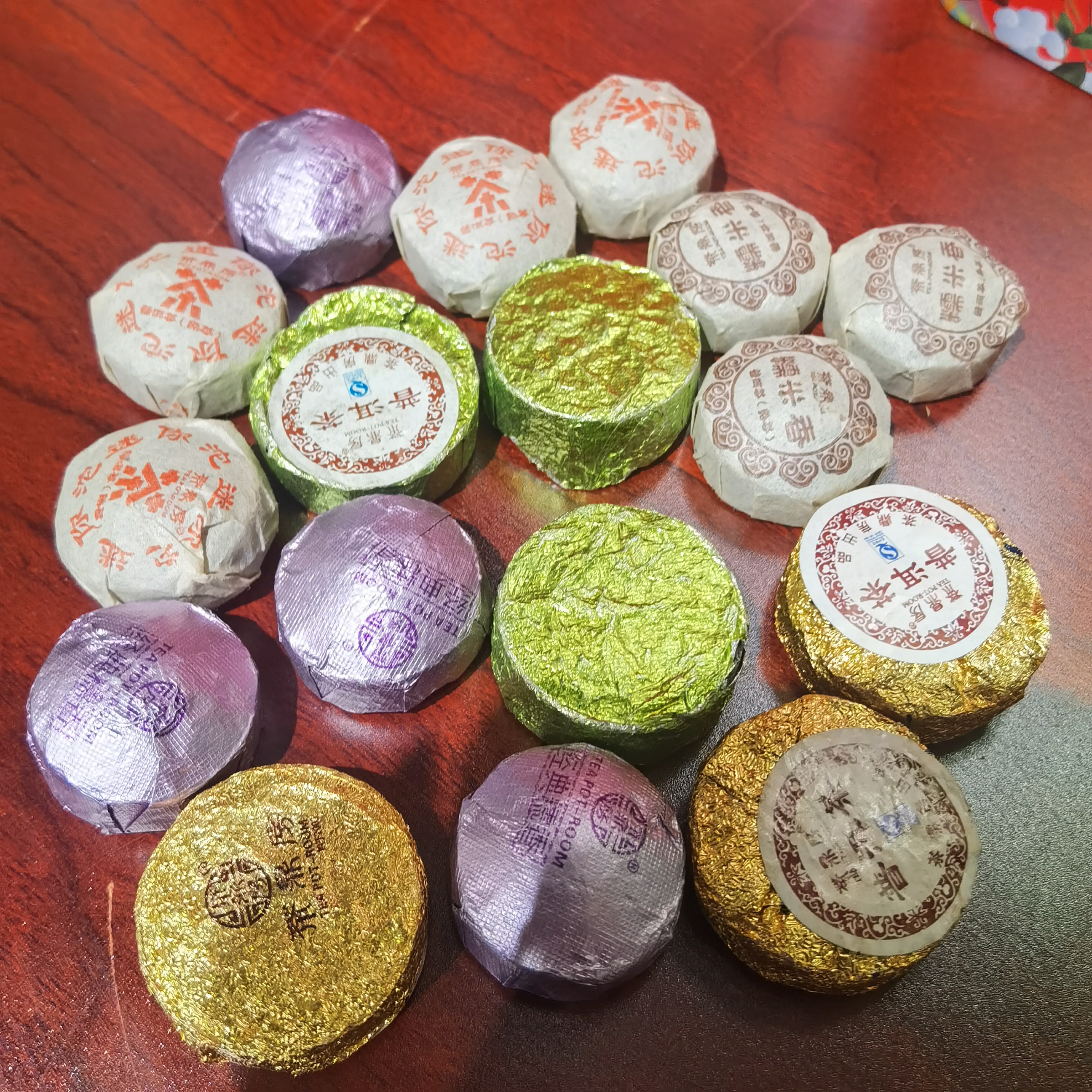 【新疆包邮】迷你普洱小沱熟茶 糥米香通用袋装时尚工艺糯香