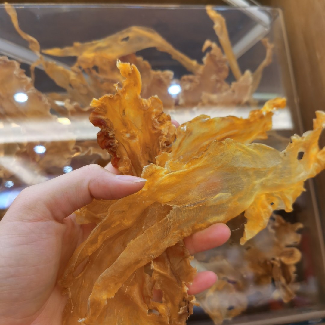 【麦甜精选】广东湛江鳕鱼胶花胶100克起炖汤炒菜泡发Q弹肉厚食用