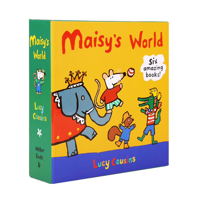 小鼠波波Maisy机关书  橙盒  点读版