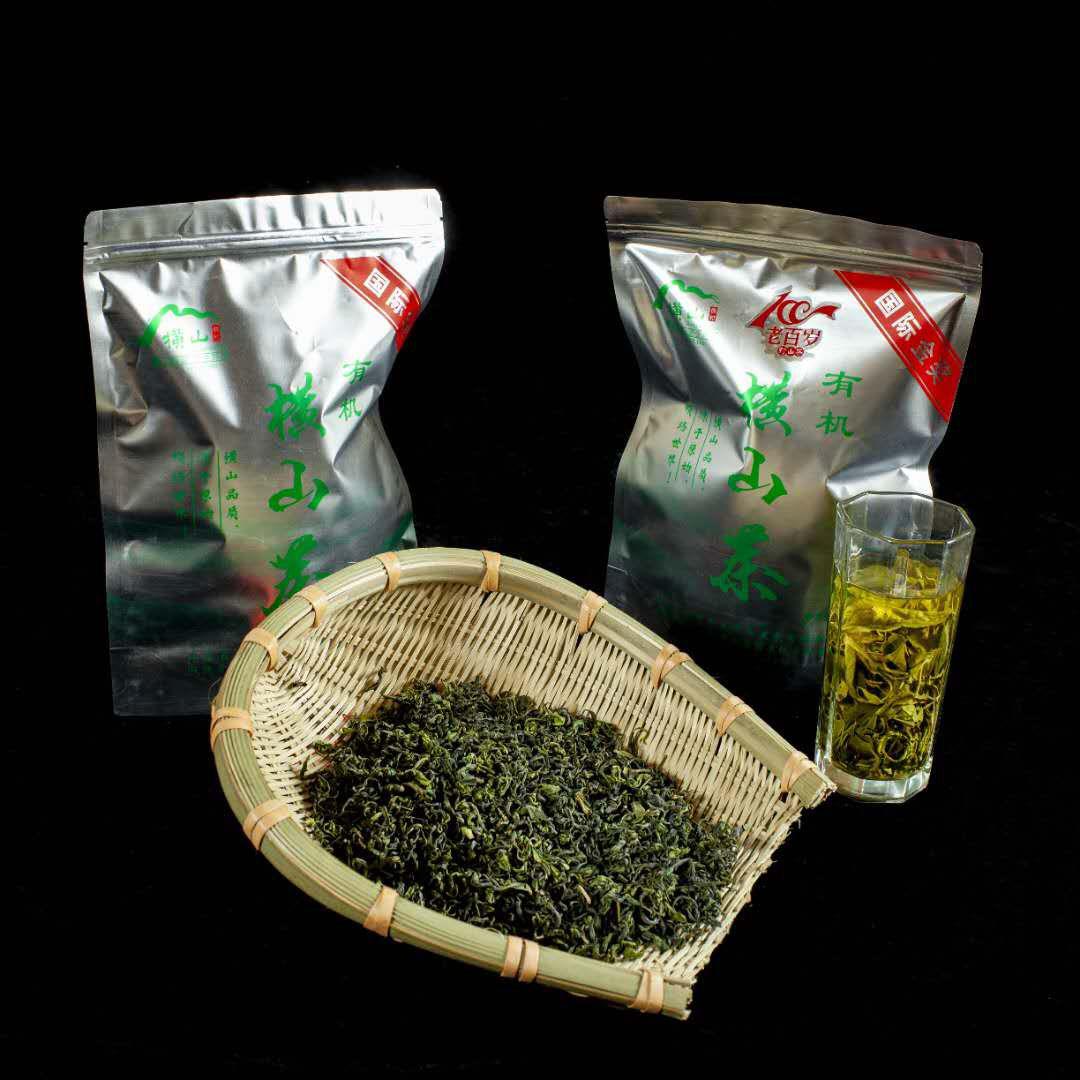 绿茶散茶 袋装豆香浓郁500克