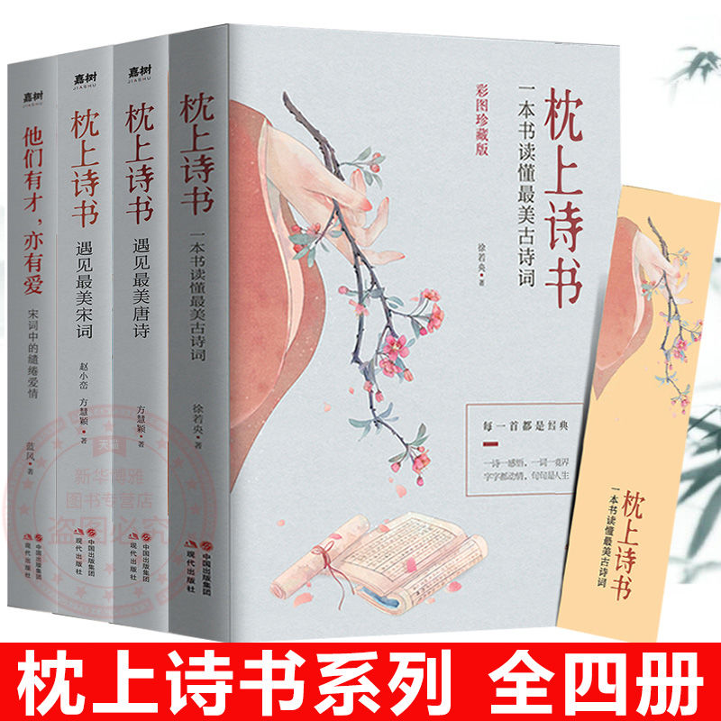 枕上诗书正版完整版中国诗词大会枕上诗书全套飞花令里读诗词书籍