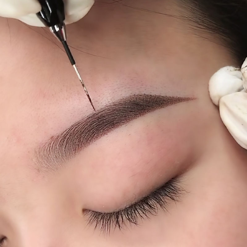 纹绣Z手工雾眉Z圆三圆五纹绣Z纹绣Z片正品半永久纹绣打雾神Z