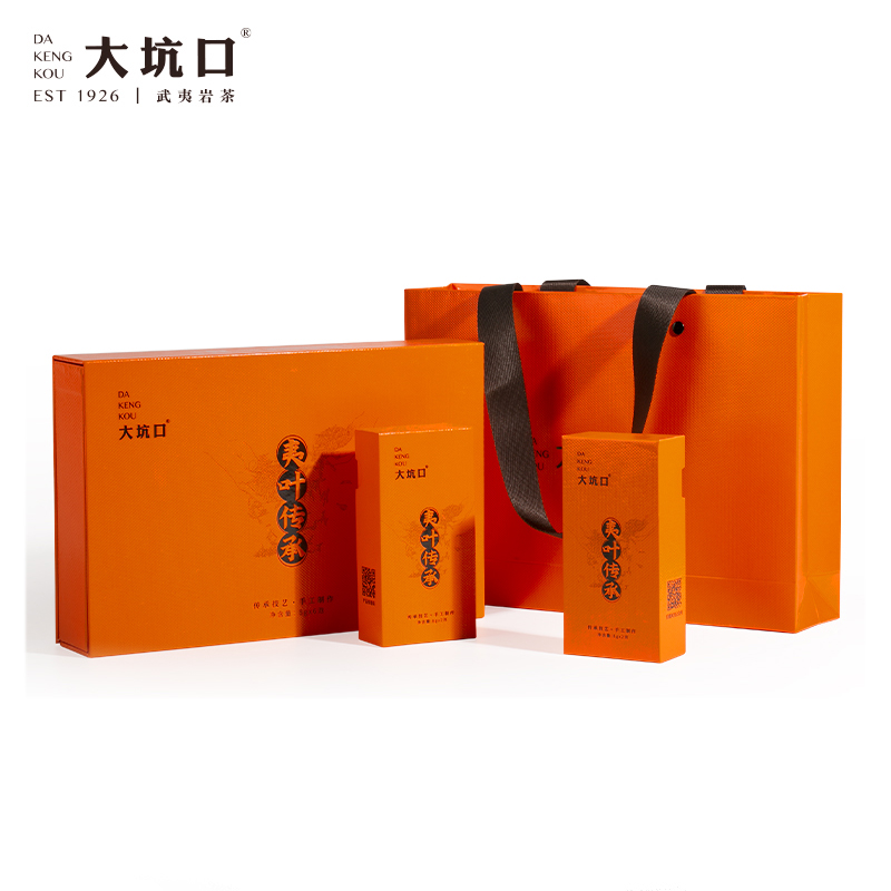 大坑口 夷叶传承肉桂 48g礼盒装 武夷山岩茶 乌龙茶 