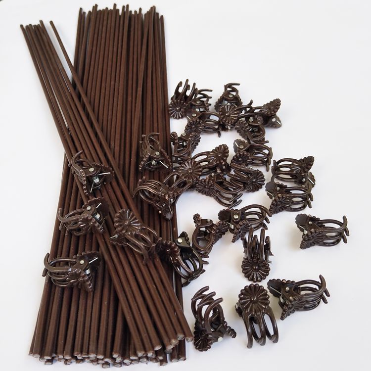 花伴水蝴蝶兰兰花造型固定支撑杆 夹子【资材】