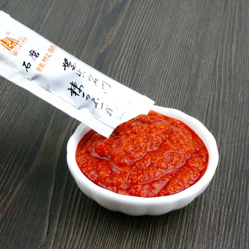 云岭村石磨香辣辣椒酱10g*4包